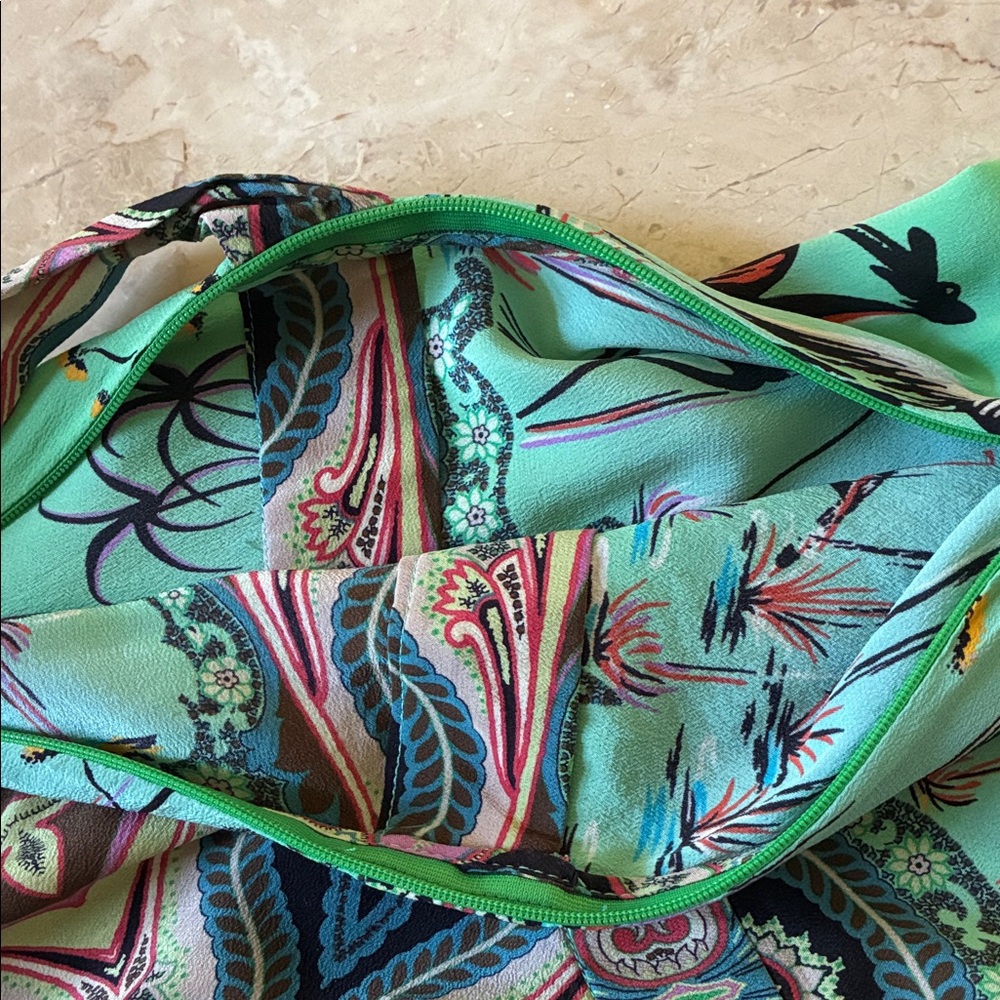 Etro Green Paisley beautiful Dress🌺💗 - Picture 6 of 8